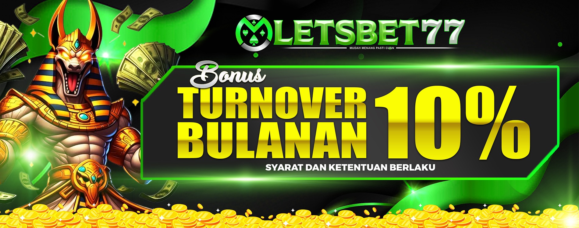 Bonus Bulanan 10%